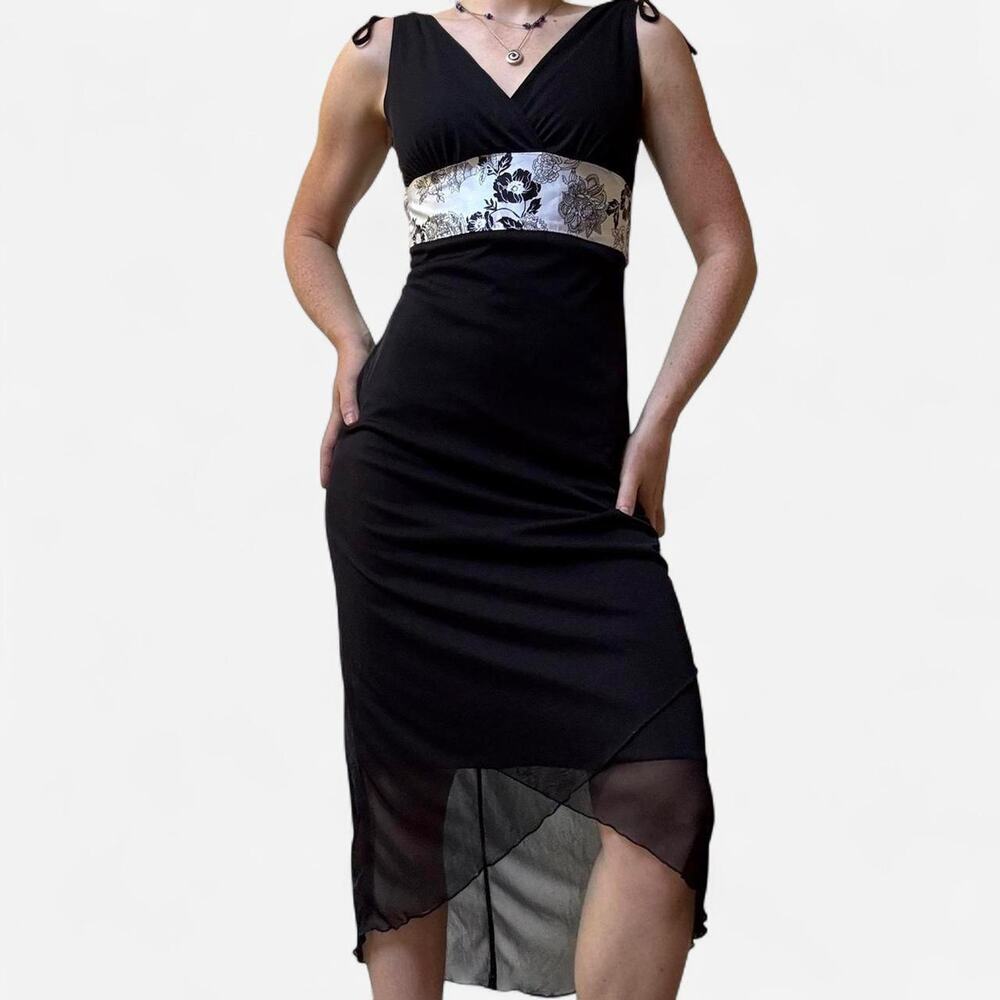 Vintage 90s black dress